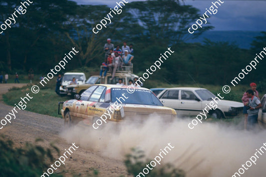 1987 Safari 2 Walter Rohrl Christian Geistdorfer Audi 200 Quattro (courtesy Roger Swan) (3)