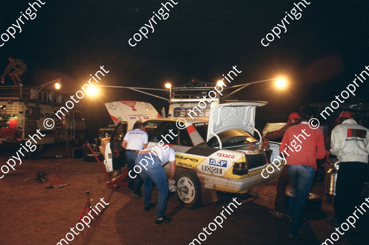 1987 Safari 2 Walter Rohrl, Christian Geistdorfer Audi 80 Quattro night(RSwan) (2)
