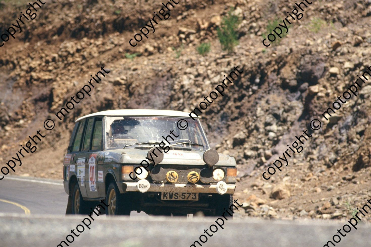 1987 Safari 40 Glen Matthews, Jeannette Hoops Range Rover (courtesy Roger Swan) (269)