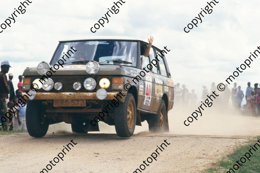 1987 Safari 40 Glenn Matthews, Jeannette Hoops Range Rover (courtesy Roger Swan) (382)