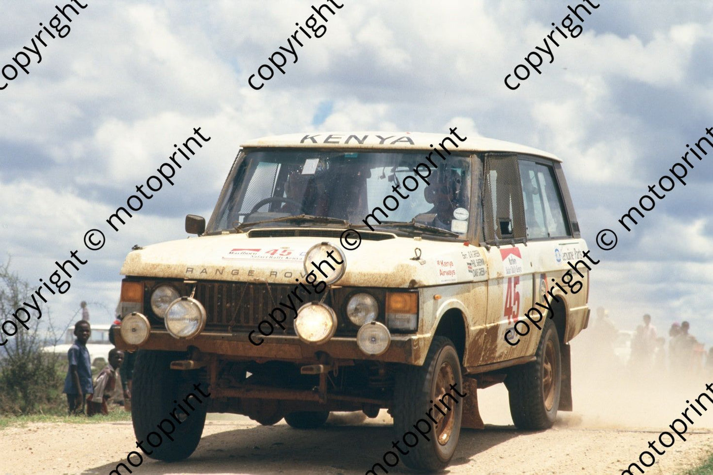 1987 Safari 45 David Green, Philip Sherwin Range Rover (courtesy Roger Swan) (384)