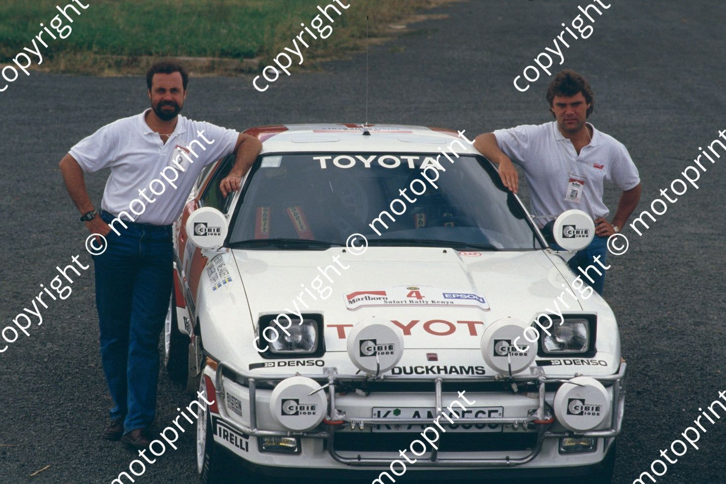 1987 Safari 4 Benny Melander, Lars-Erik Torph posed Toyota Supra (courtesy Roger Swan) (27)