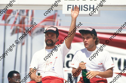 1987 Safari 4 Lars-Erik Torph, Benny Melander Toyota Supra 3rd(R Swan)(61)