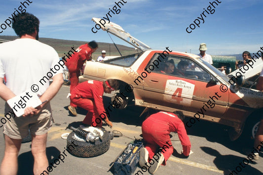 1987 Safari 4 Lars-Erik Torph, Benny Melander Toyota Supra service(courtesy Roger Swan) (155)