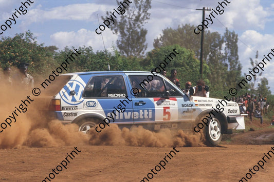 1987 Safari 5 Erwin Weber, Matthias Feltz Golf GTi (courtesy Roger Swan) (14)