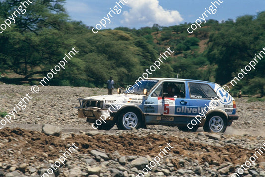 1987 Safari 5 Erwin Weber, Matthias Feltz Golf GTi (courtesy Roger Swan) (16)
