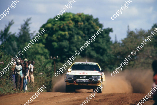 1987 Safari 7 Hannu Mikkola, Arne Hertz Audi 200 Quattro (courtesy Roger Swan) (143)