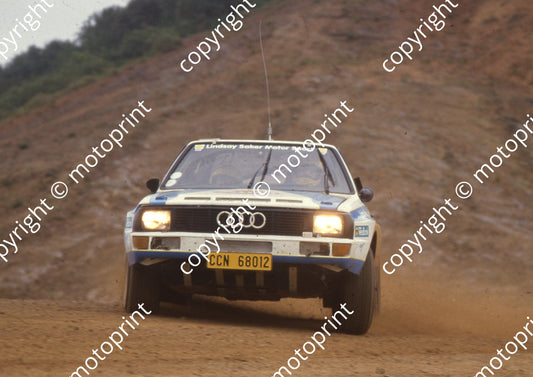 1987 Tour de Valvoline Rally Geoff Mortimer, Franz Boshoff Audi (Colin Watling Photographic) (32)