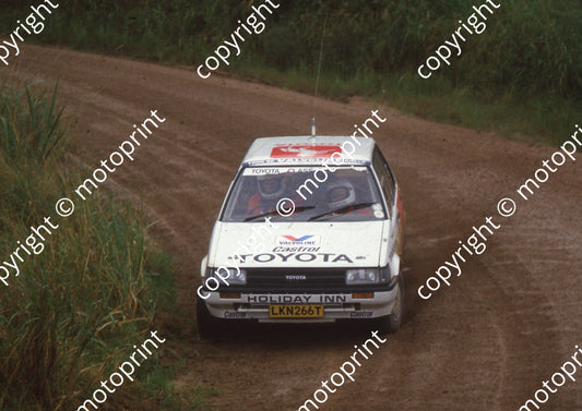 1987 Tour de Valvoline Rally Glen Gibbon, Peter Cuffley Toyota check year not 1987 (Colin Watling Photographic) (33)