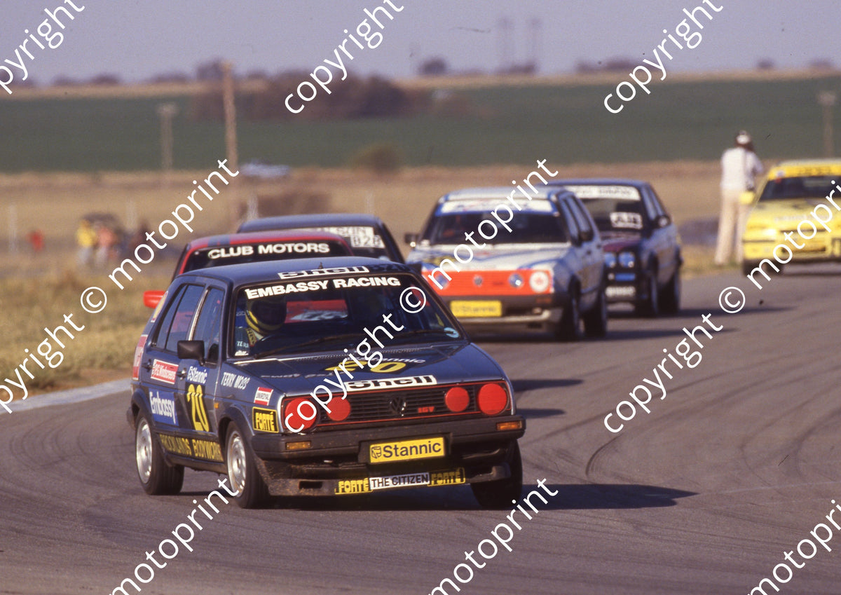 Terry Moss Racing 1987 Welkom Stannic 20 Terry Moss Golf (Colin Watling Photographic) (2 ...