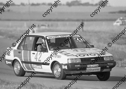 1987 Welkom Stannic 42 Michael Sapiro Corolla TC (Colin Watling Photographic) (110)