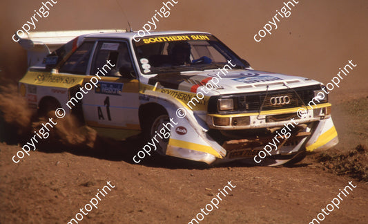 1987 Wesbank Rally 1 Sarel vd Merwe Audi Quattro (Colin Watling Photographic) (15)