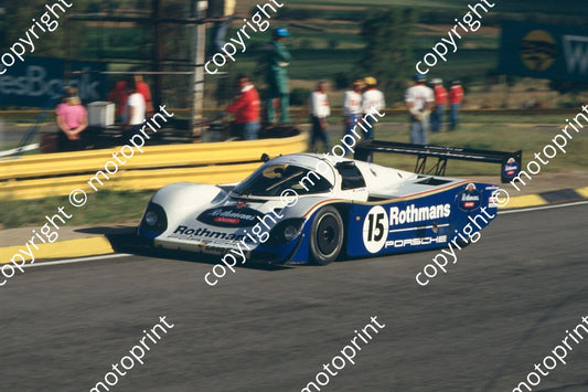 1987 Yellow Pages 15 Jochen Mass Porsche 962 (courtesy Roger Swan) (2)