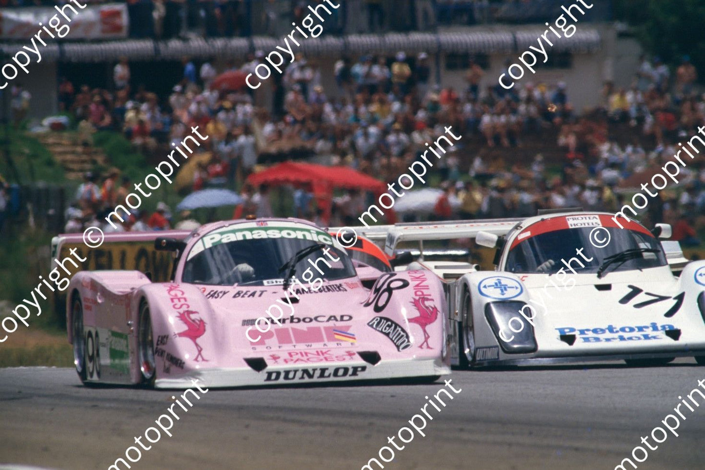 1987 Yellow Pages 171 Tony Martin, Arthur Fouche Tiga Ford BDT 198 Charles Brittz, Graham Cooper Tiga GC2-86 (courtesy Roger Swan) (139)