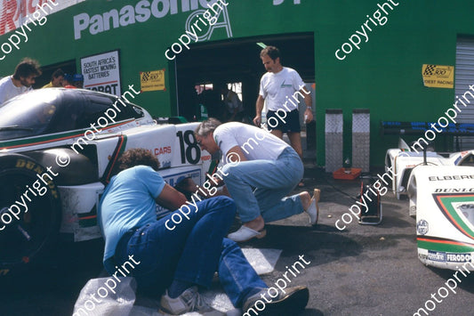 1987 Yellow Pages 18 Jean Pierre Frey, Franz Konrad Lancia LC2-86 (courtesy Roger Swan) (1)
