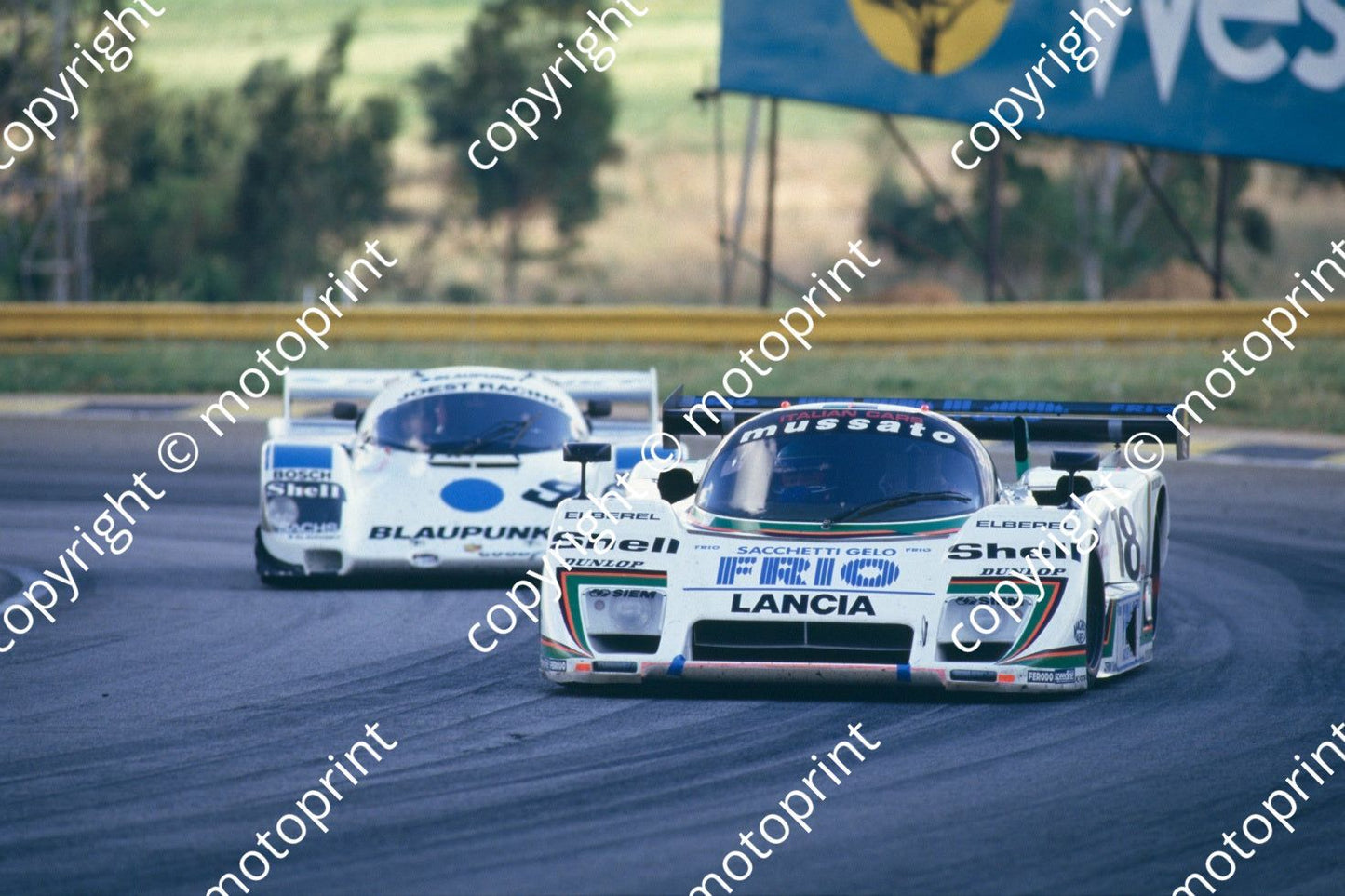 1987 Yellow Pages 18 Jean Pierre Frey, Franz Konrad Lancia LC2-86 (courtesy Roger Swan) (10)