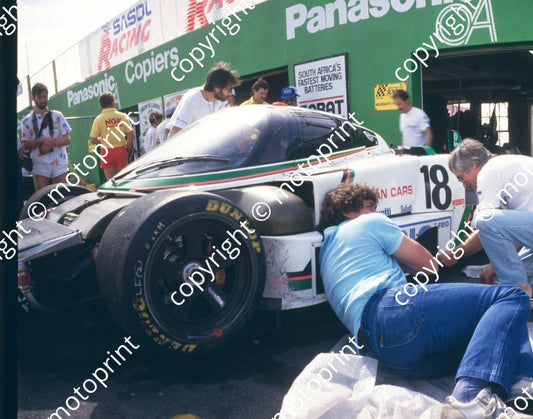 1987 Yellow Pages 18 Jean Pierre Frey, Franz Konrad Lancia LC2-86 (courtesy Roger Swan) (2)