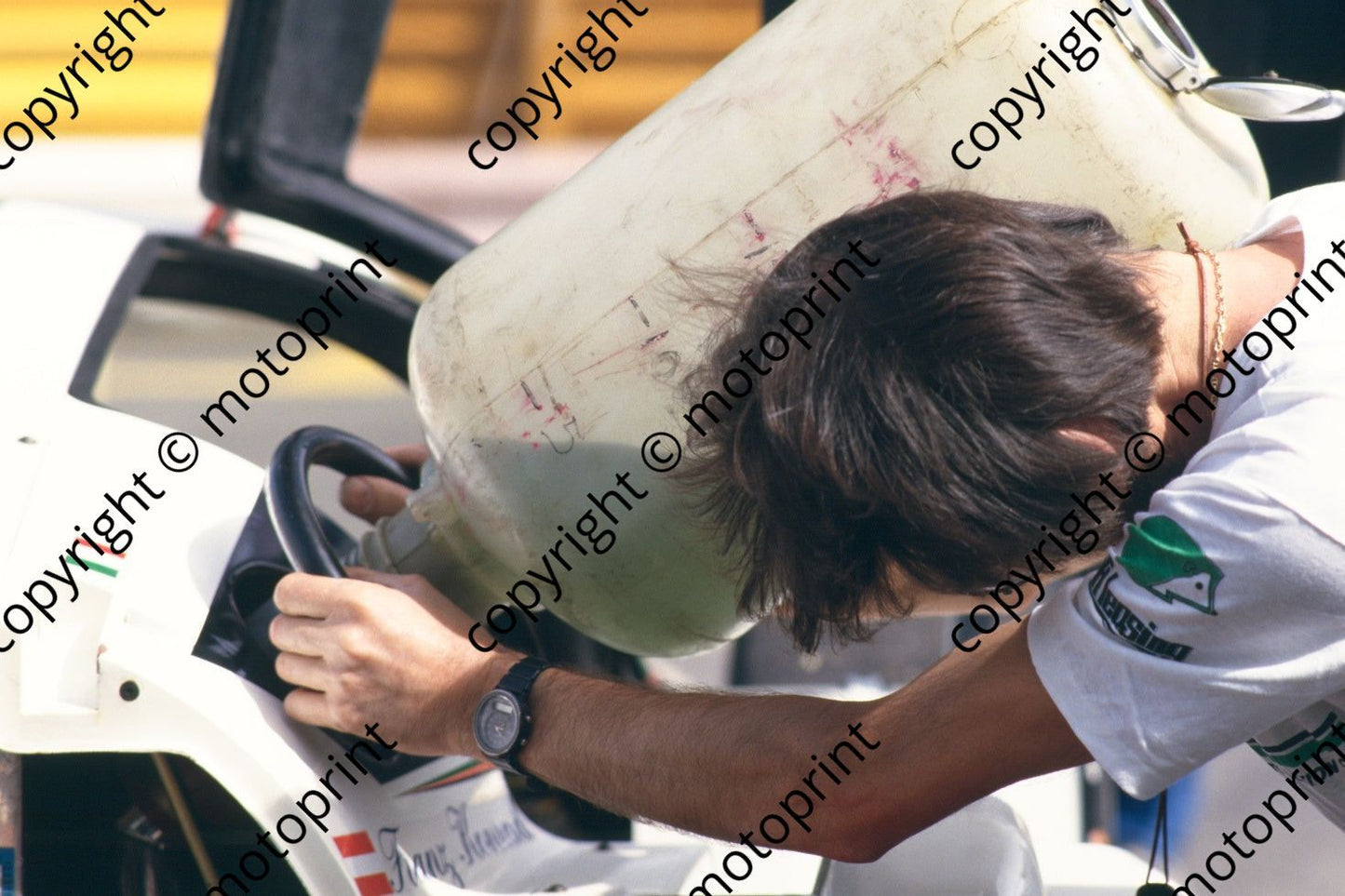1987 Yellow Pages 18 Jean Pierre Frey, Franz Konrad Lancia LC2-86 (courtesy Roger Swan) (243)