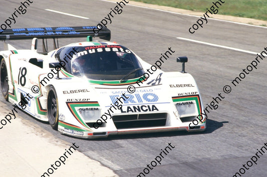1987 Yellow Pages 18 Jean Pierre Frey, Franz Konrad Lancia LC2-86 (courtesy Roger Swan) (9)