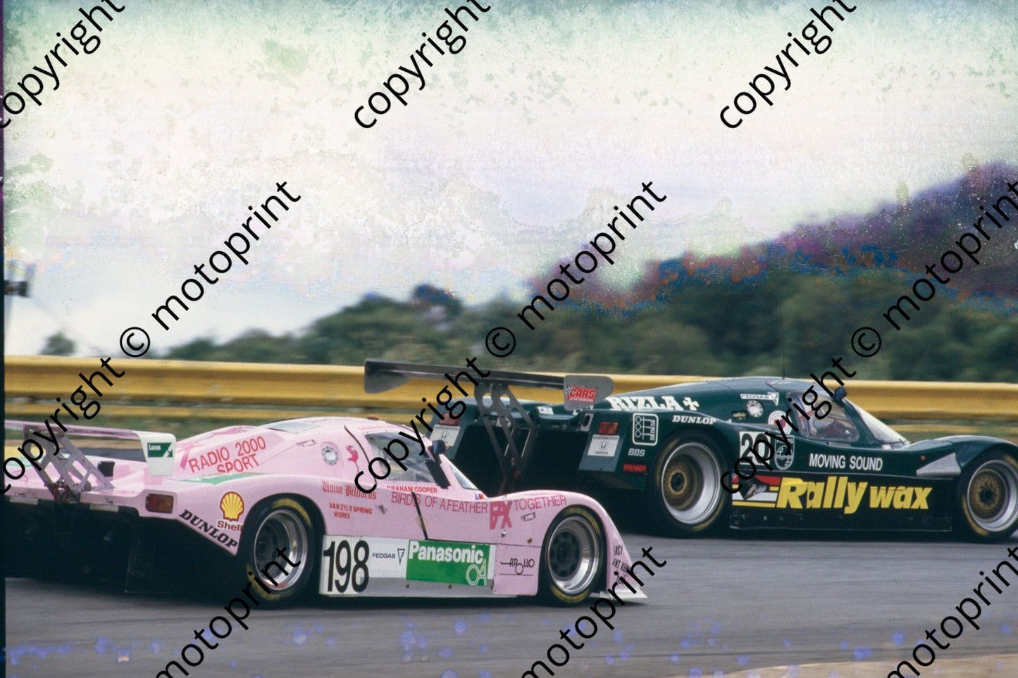 1987 Yellow Pages 20 T Lee-Davey, M Bryan Tiga 198 Charles Brittz Graham Cooper  Tiga GC2-86 (Blemished)(courtesy Roger Swan) (201)