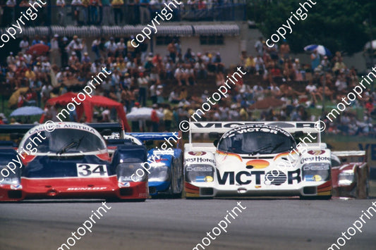 1987 Yellow Pages 34 Walter Lechner, Ernst Franzmaier Porsche 962 31 Jochen Dauer Porsche 962 (courtesy Roger Swan) (151)