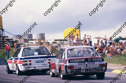 1987 Yellow Pages Wesbank D53 Johan Coetzee Escort, D52 George Bezuidenhout Nissan Exa (courtesy Roger Swan)  (22)