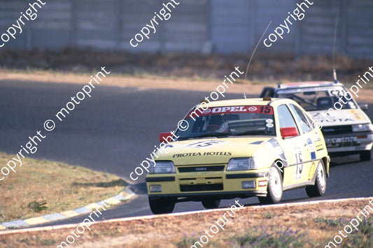 1988 6 hr 15 Mike Briggs, Hilton Cowie Opel Kadett GSi (Roger Swan) (2)