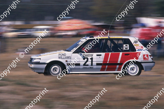 1988 6 hr 21 Tony Pond, Barry Williams Toyota Conquest RSi (Roger Swan) (2)