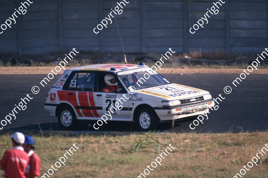 1988 6 hr 21 Tony Pond, Barry Williams Toyota Conquest RSi (Roger Swan) (5)
