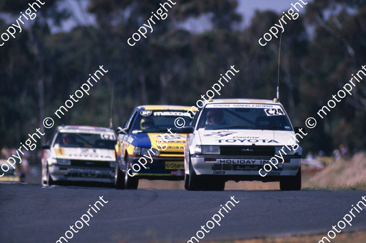 1988 6 hr 30 Ben Morgenrood, Paddy Driver Mazda 323 EGi_ 24 Jan Hettema, Johan Coetzee Toyota (Roger Swan) (71)