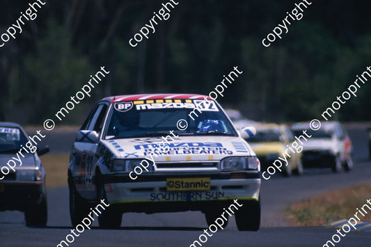 1988 6 hr 32 Clive Rice, Brian Cook Mazda 323 EGi (Roger Swan) (1)