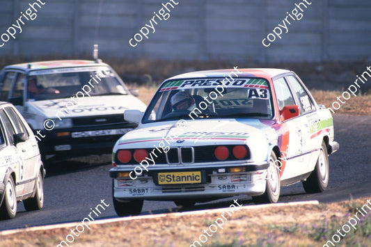 1988 6 hr 3 John Gibb, Cyril Atkinson BMW 325i (Roger Swan) (2)