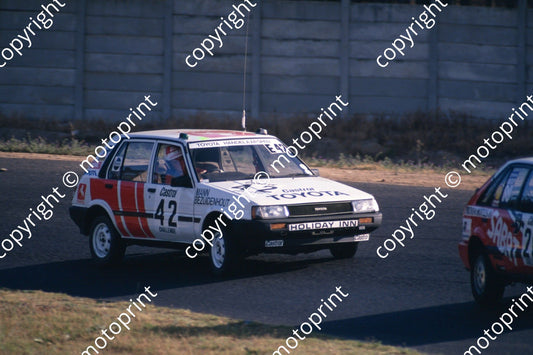 1988 6 hr 42 Basil Mann, Wayne Bezuidenhout Toyota Conquest (Roger Swan) (4)