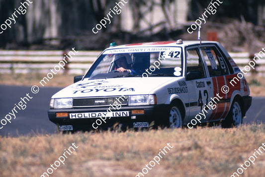 1988 6 hr 42 Basil Mann, Wayne Bezuidenhout Toyota Conquest (Roger Swan) (8)