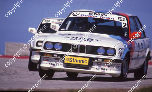 1988 Aldo Stannic 2 Graham Duxbury BMW325iS (Colin Watling Photographic) (35)