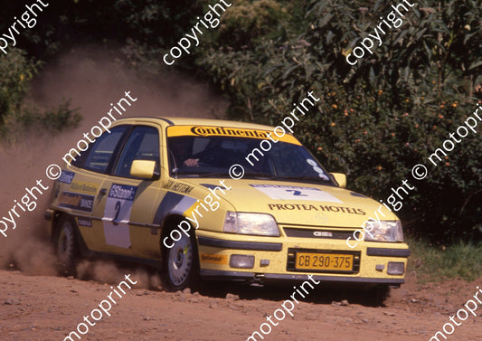 1988 Cape Gp N 2 Jan Hettema, Stuart Pegg Kadett GSi (courtesy Roger Swan) (6)