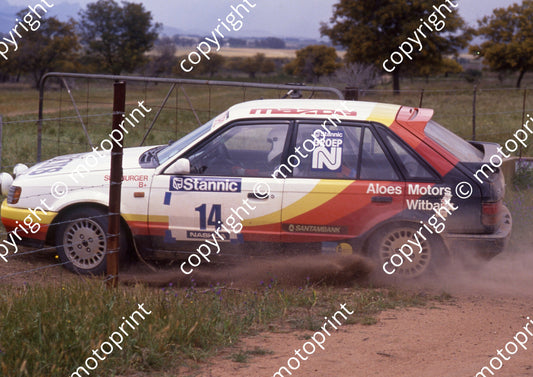 1988 Cape Oct Gp N 14 Schalk, Sue Burger Mazda 323(courtesy Roger Swan) (26)