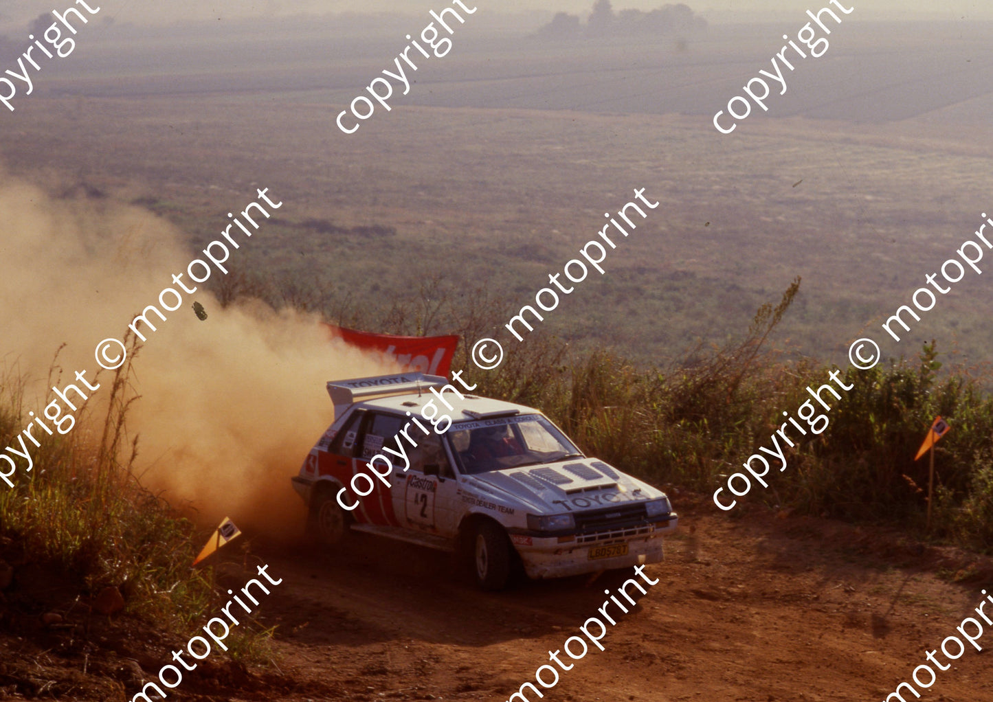 1988 Castrol Intnl 2 Serge Damseaux Toyota 4wd (courtesy Roger Swan) (32)