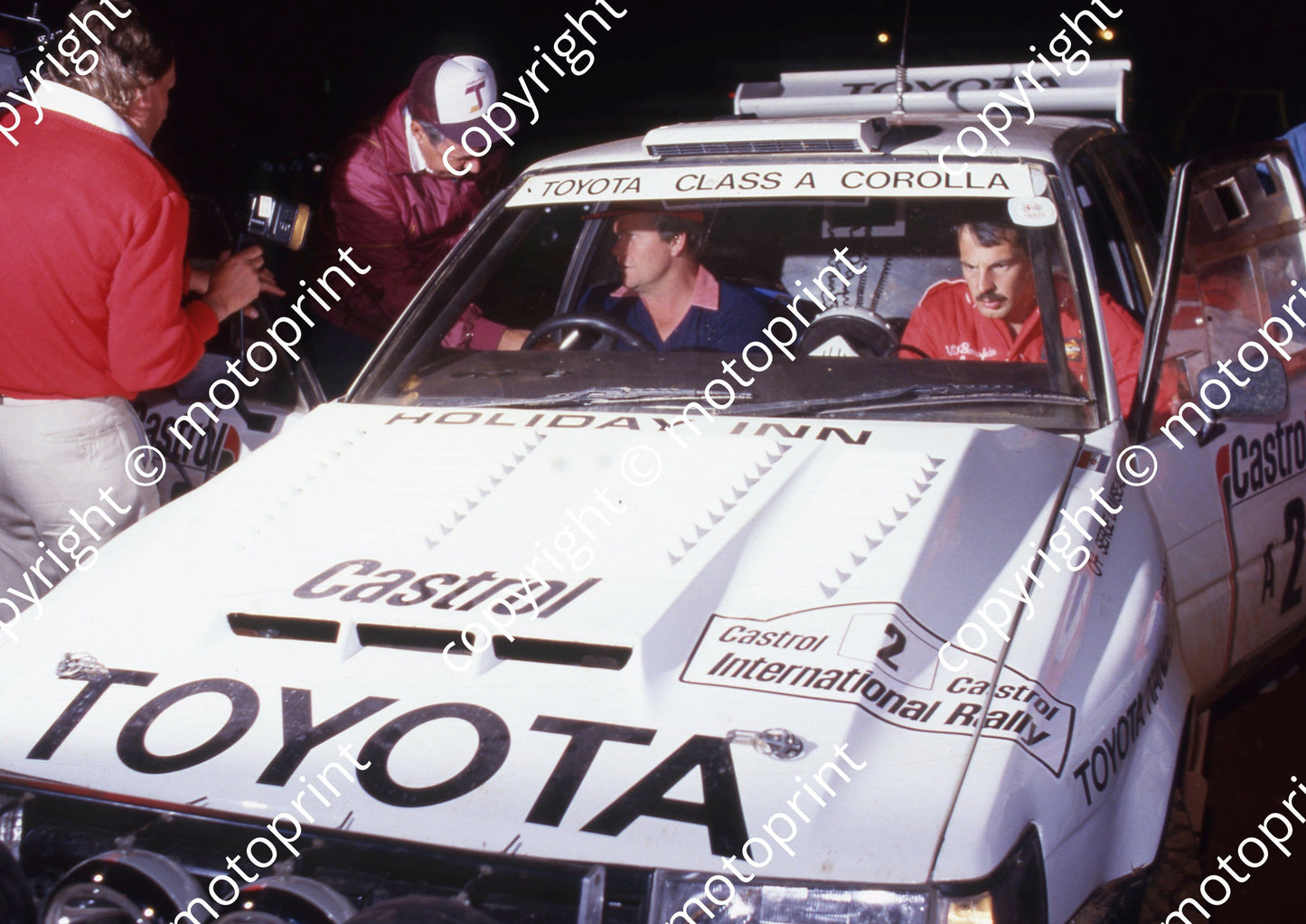 1988 Castrol Intnl 2 Serge Damseaux, Vito Bonavede Toyota 4wd Roger McCleery interviews (courtesy Roger Swan) (4)