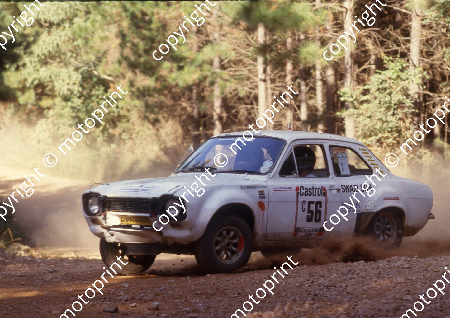 1988 Castrol Intnl 56 KC Shoulder nav  Escort (courtesy Roger Swan) (9)