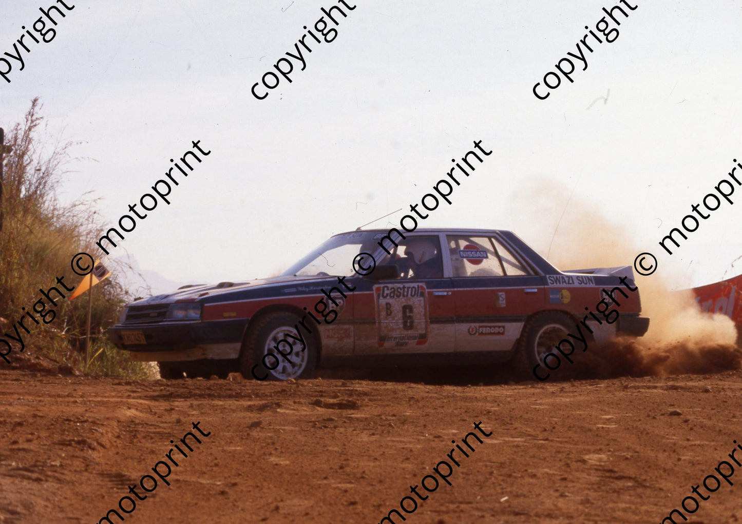 1988 Castrol Intnl 6 Kassie Coetzee, Wiley Harrington Nissan Skyline (courtesy Roger Swan) (16)