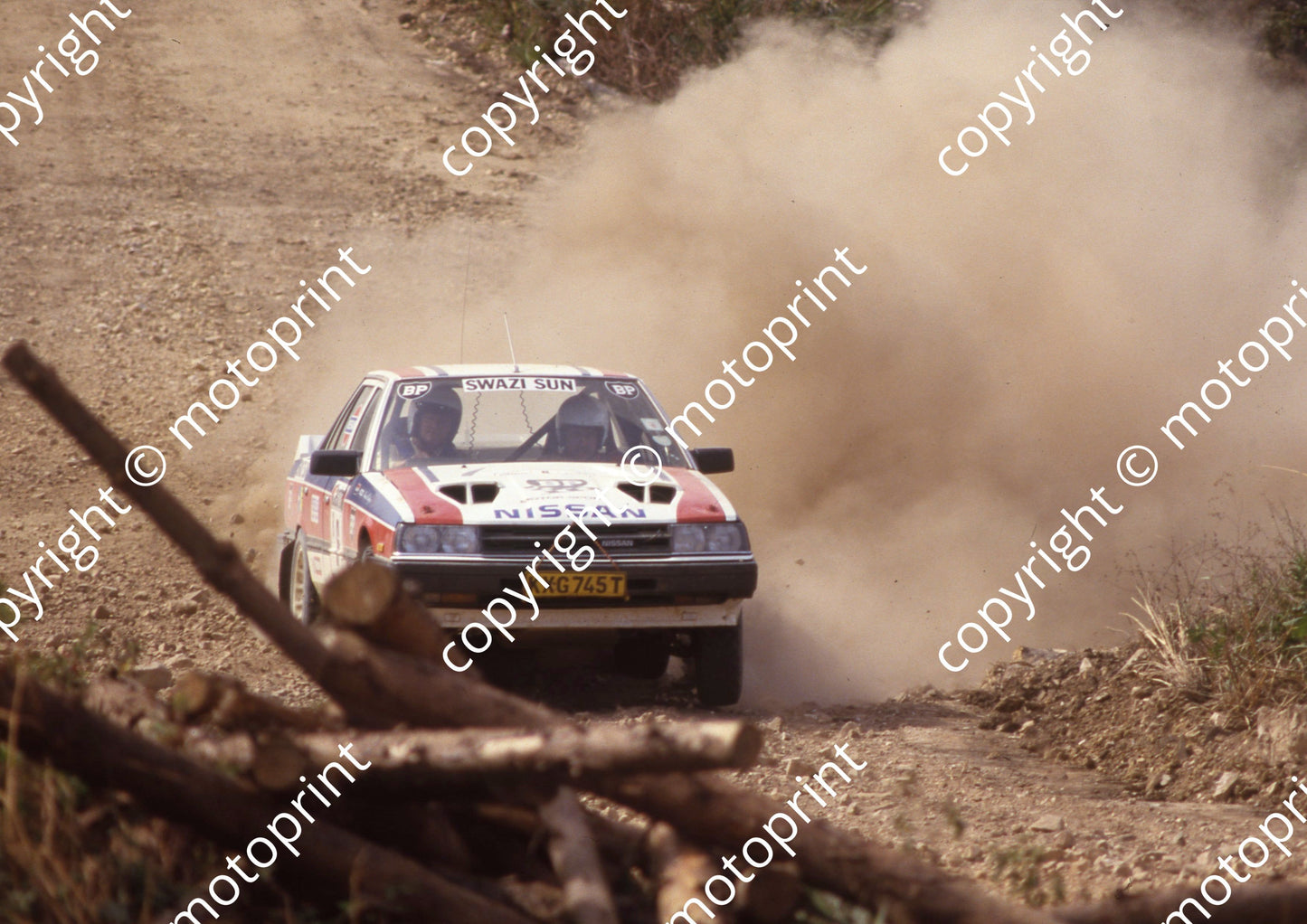 1988 Castrol Intnl 6 Kassie Coetzee, Wiley Harrington Nissan Skyline (courtesy Roger Swan) (19)