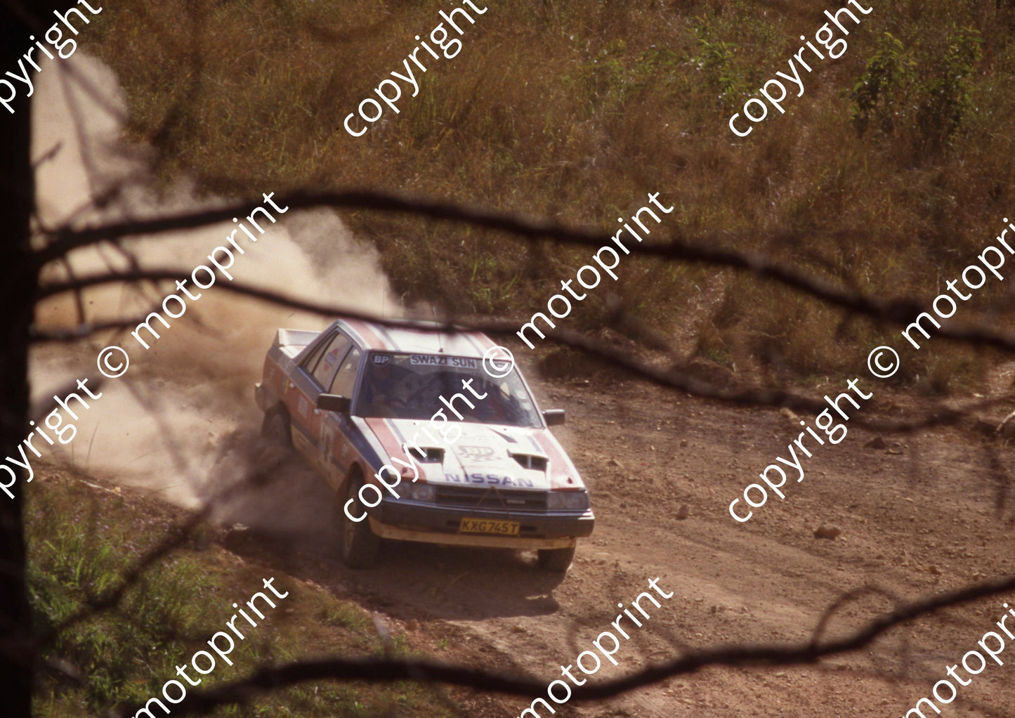 1988 Castrol Intnl 6 Kassie Coetzee, Wiley Harrington Nissan Skyline (courtesy Roger Swan) (7)