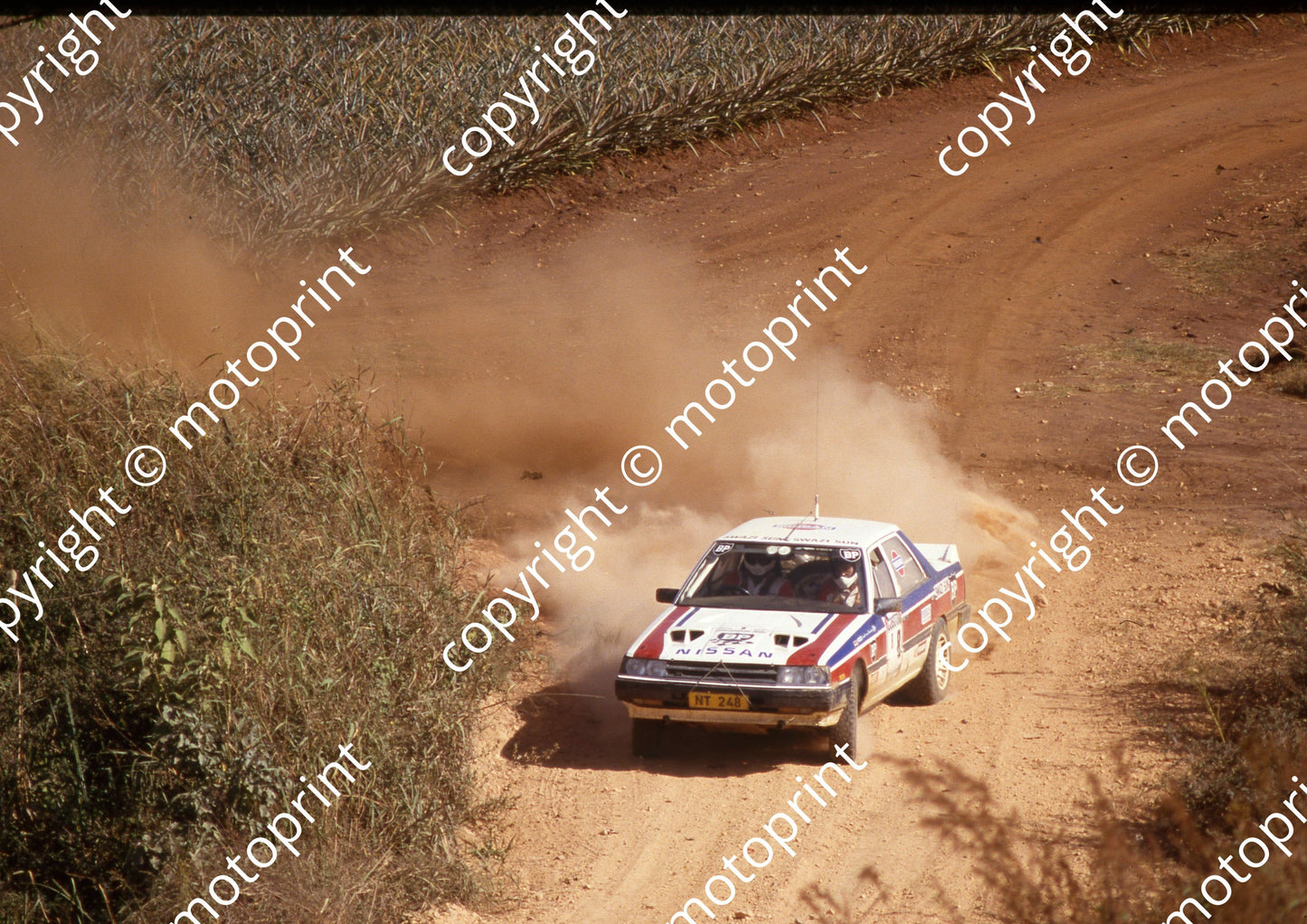1988 Castrol Intnl 8 Jannie Habig, Ewald van Rensburg Nissan Skyline (courtesy Roger Swan) (3)