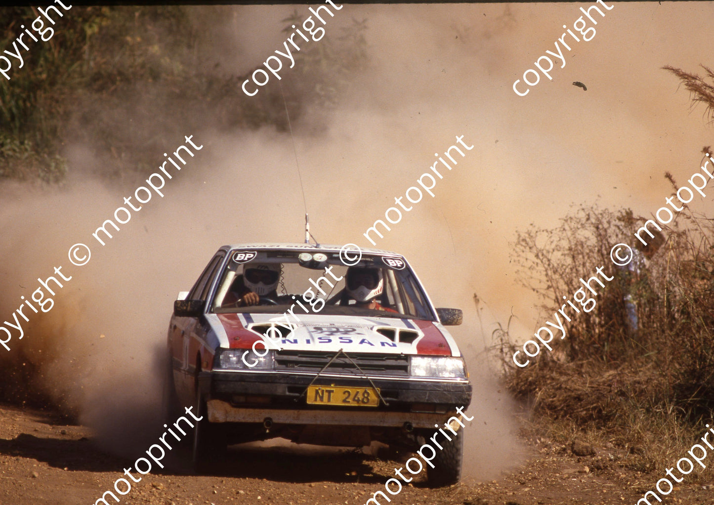 1988 Castrol Intnl 8 Jannie Habig, Ewald van Rensburg Nissan Skyline (courtesy Roger Swan) (4)