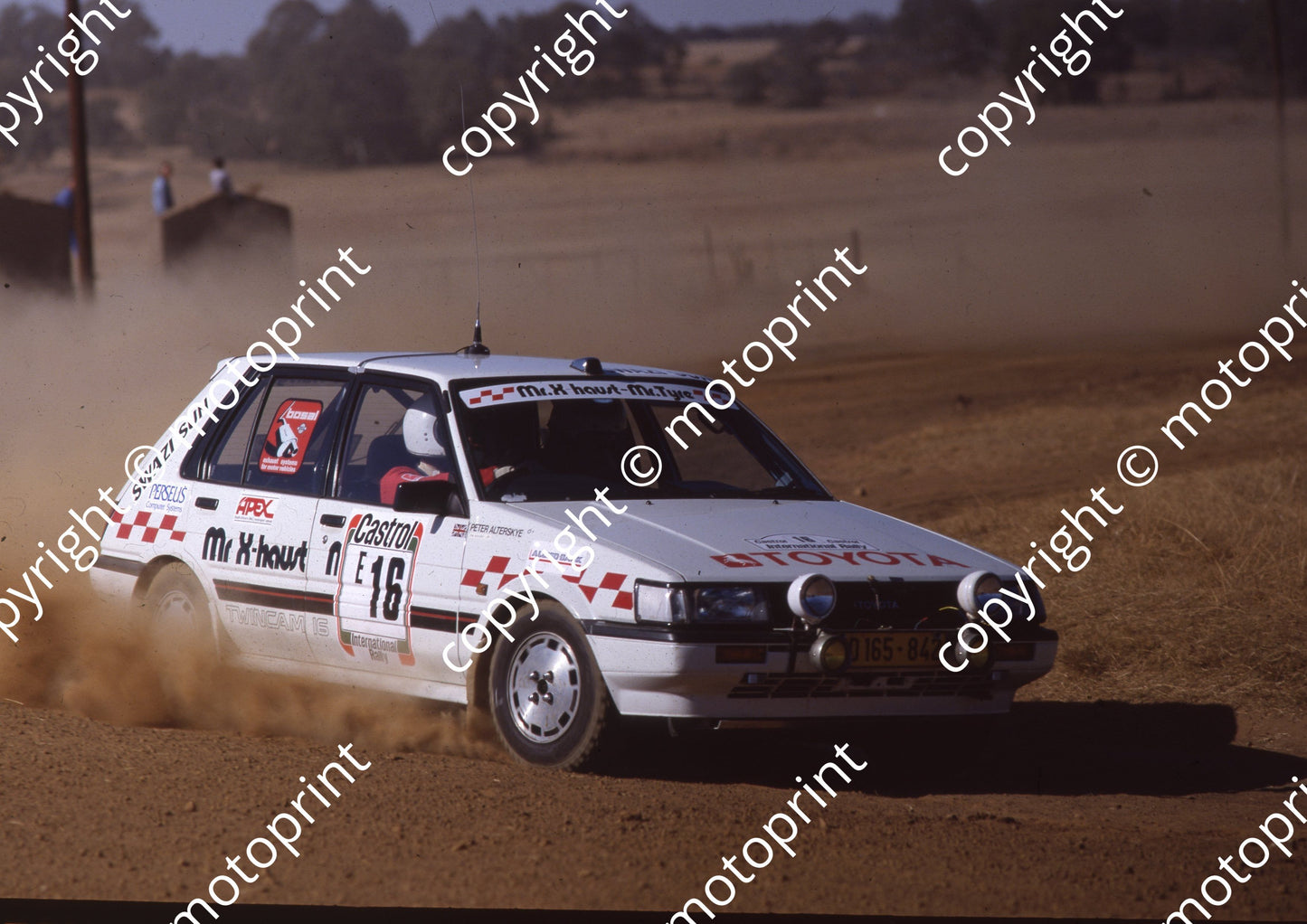 1988 Castrol Intnl Rally 16 Peter Alterskye.....Toyota (Colin Watling Photographic) (44)
