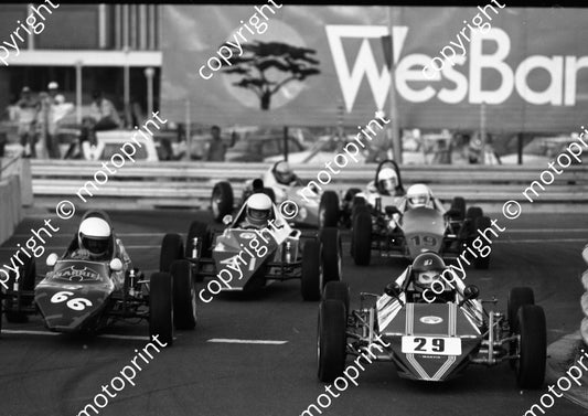 1988 Dbn FV 29 Kaas Zwanenburg Mantis 66 Johan Wasserman Harrier MP 41 Leon Scholtz LM Vee 19 Johan Small Kaimann (Colin Watling Photographic) (2)