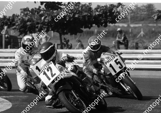 1988 Dbn MC 12 Greg Dreyer Suzuki GSX400 15 Clive Spencer Yamaha TZR250 (Colin Watling Photographic) (17)