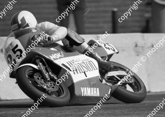 1988 Dbn MC 25  Dave Emond Yamaha 250U (Colin Watling Photographic) (5)