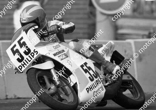 1988 Dbn MC 55 Vaughan Kyle Yamaha TZR250 (Colin Watling Photographic) (1)